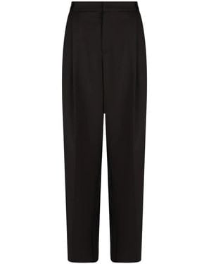 Elisabetta Franchi テーラードパンツ - ブラック