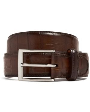 Magnanni Leather Belt - Brown