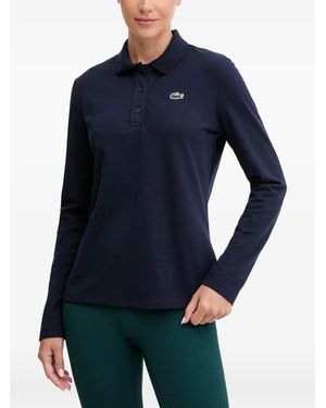Lacoste Long-Sleeved Polo Top - Blue