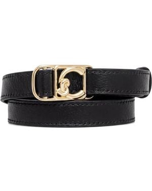 Coccinelle Buckle Belt - White