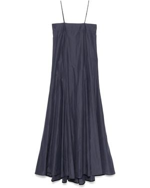 forte_forte Taffeta Maxi Dress - Blue