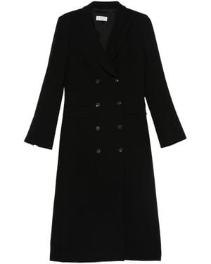 Alberto Biani Doppelreihiges Midikleid - Schwarz