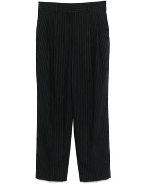 TOTEME Wide-Leg Pants - Black