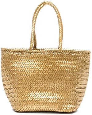 Dragon Diffusion Small Grace Woven Tote Bag - Natural
