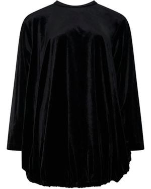 Comme des Garçons Layered Gathered T-Shirt - Black
