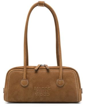 Marge Sherwood Suede Tote Bag - Brown