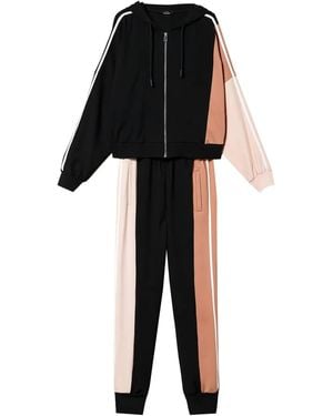 Twinset ジップアップ トラックスーツ セット - ブラック