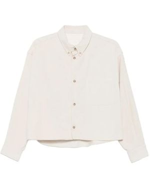 A.P.C. Sophia Corduroy Shirt - White