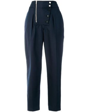 Calvin Klein High Waisted Pants - Blue