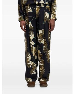 Osklen Floral Jazz Trousers - Black