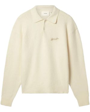 Axel Arigato Poloshirt Mit Logo-Stickerei - Weiß