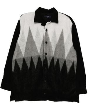 Comme des Garçons Panelled Shirt - Black