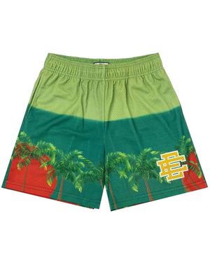 Eric Emanuel Palm Tree Basic Shorts - Green