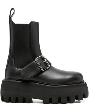 McQueen H.Boot S.Rubber - Black