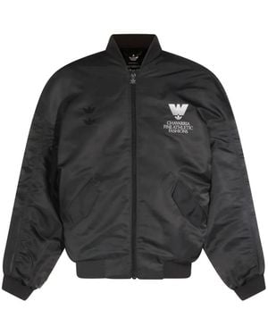 adidas X Willy Chavarria Bomber Jacket - Black