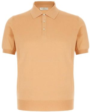 Panicale Short-Sleeve Polo Shirt - Natural