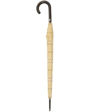 Burberry Check Umbrella - Metallic