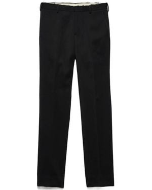 Prada Wool Pants - Black