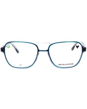 MCALLISTER Occhiali Con Montatura Stile Pilota - Viola