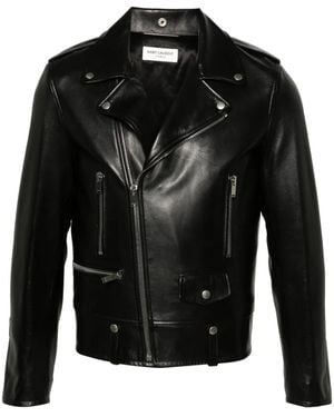 Saint Laurent Motorcycle Jacket - Black