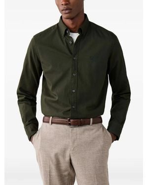 Hackett Brompton Button-Down Oxford Shirt - Green