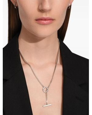 Tom Wood Collana Con Pendente - Bianco