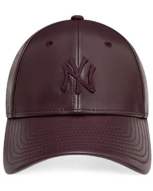 KTZ 9Forty Leather Cap - Purple