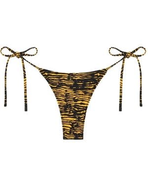 Tropic of C Banana Spine Print Bikini Bottoms - Natural