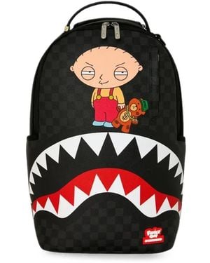 Sprayground X Family Guy Graphic-Print Backpack - Black