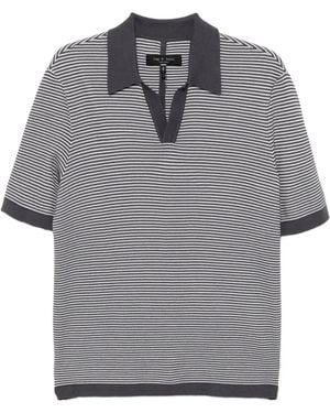 Rag & Bone Harvey ポロシャツ - グレー
