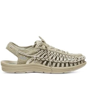 Keen Uneek Woven-Cord Sneakers - White