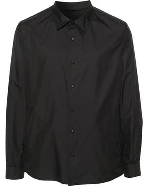 Eraldo Lightweight Shell Shirt - Black