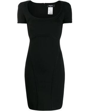 DSquared² Short Fitted Dress - Black