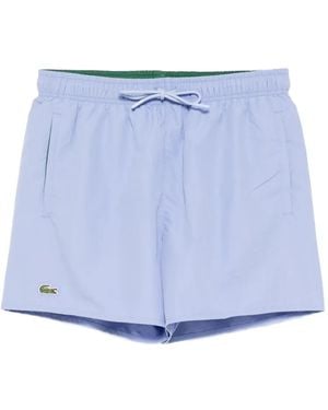 Lacoste ロゴ スイムショーツ - ブルー