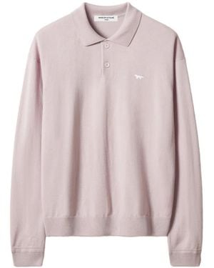 Maison Kitsuné Profile Fox Pullover - Pink