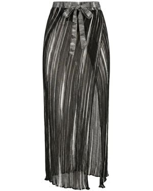 Missoni Striped Skirt - Black