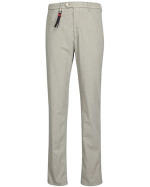 Marco Pescarolo Straight-Leg Trousers - Grey