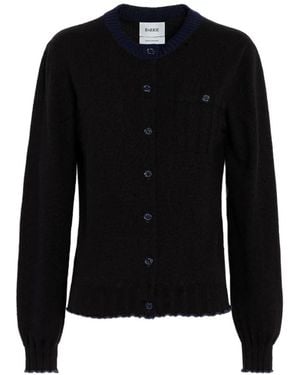 Barrie Gerippter Cardigan - Schwarz