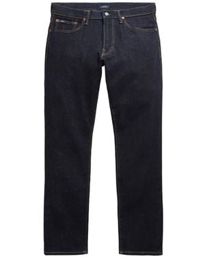 Polo Ralph Lauren Logo-Embroidered Slim-Fit Jeans - Blue