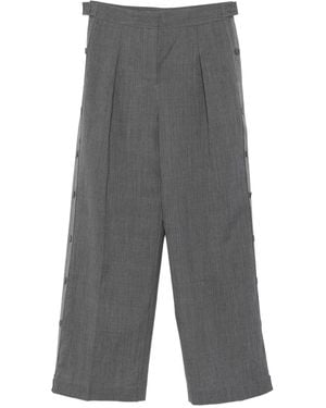 Jil Sander ボタン パンツ - グレー