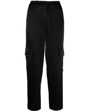 MICHAEL Michael Kors Satin-Finish Trousers - Black