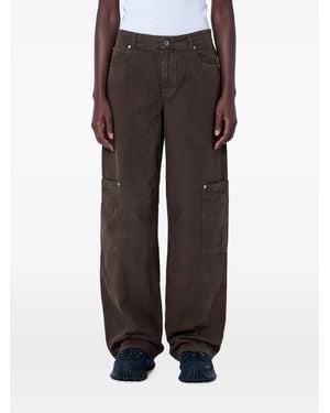 Moncler Patch-Pocket Trousers - Brown