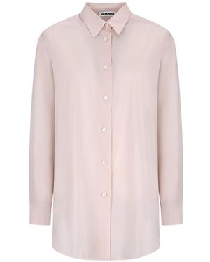 Jil Sander Long-Sleeve Shirt - Pink