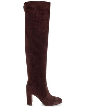 Gianvito Rossi Glen Suede Boots - Brown
