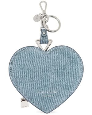 Kate Spade Portachiavi Con Stampa - Blu