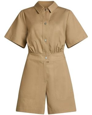 Karl Lagerfeld Cargo Jumpsuit - Natural