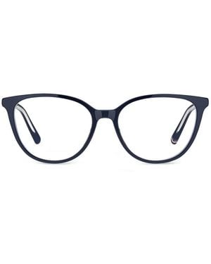 Tommy Hilfiger Gafas Con Montura Cat Eye - Negro