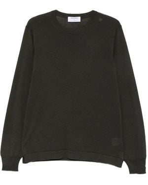 Gran Sasso Pullover Mit Rundem Ausschnitt - Schwarz