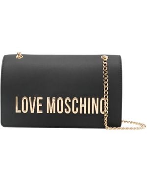 Love Moschino ロゴ ショルダーバッグ - グレー