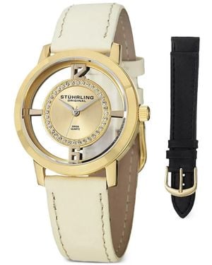 Stuhrling Winchester Tiara 36Mm Watch - Metallic